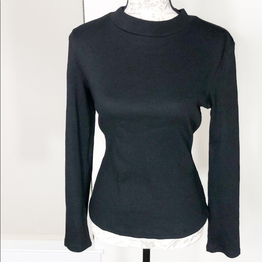 Knit Lace-up sweater